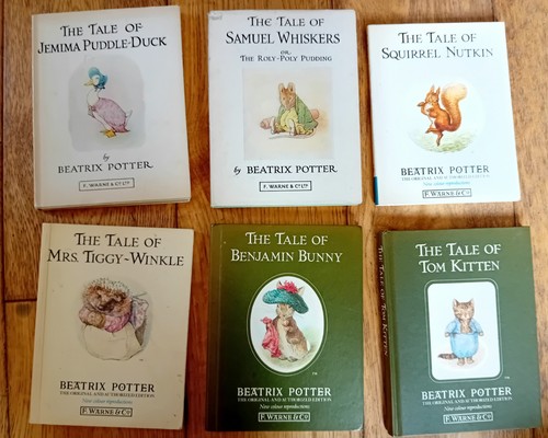 Beatrix potter books - 6,