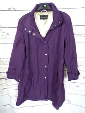 LADIES CENTIGRADE PURPLE LIGHTWEIGHT ZIPPED FRONT COAT SIZE XL