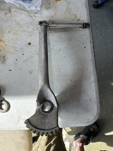 Indian kick start - start, lever