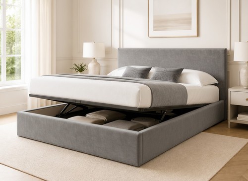 Low profile ottoman storage - profile,