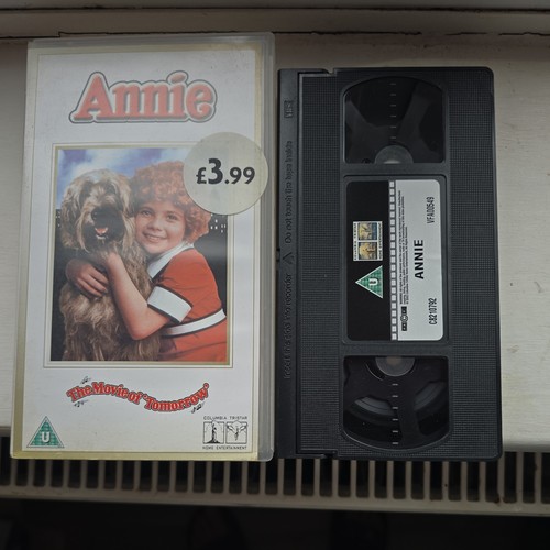 Annie vhs 1989 vintage 80s - annie,