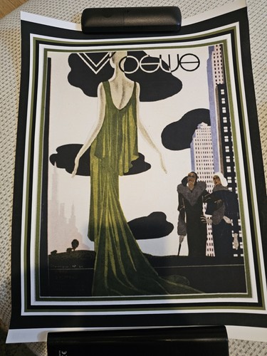 Vogue magazine cover poster - vogue,