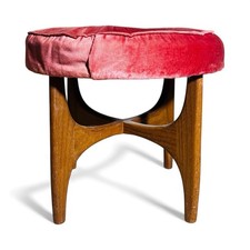 G PLAN FRESCO STOOL TEAK AND