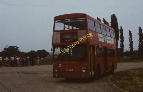 35mm slide bus london - bus,
