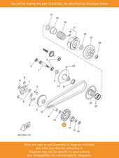 Yamaha sheave primary fixed - yamaha, sheave,