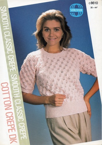 Sirdar knitting pattern - , cotton