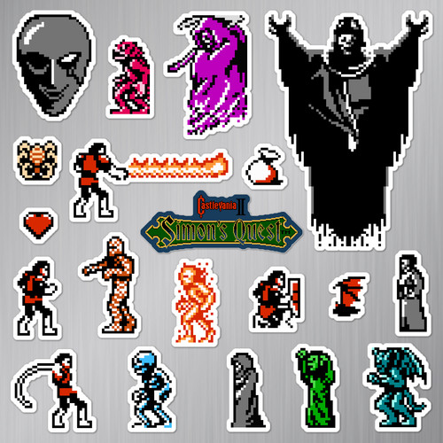 Castlevania magnets - castlevania,