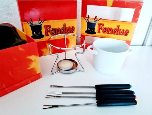 Ceramic fondue set - set, with
