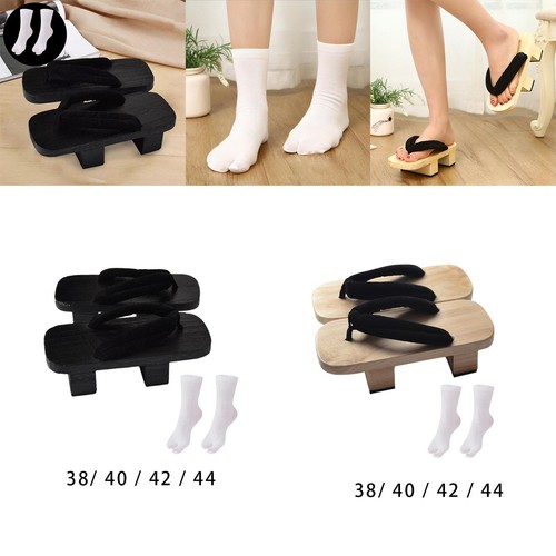 Japanese wooden clogs casual - clogs,