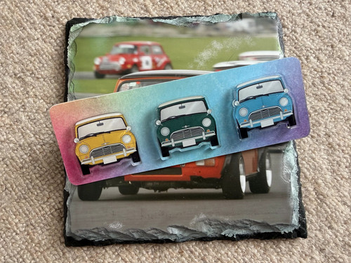 Classic mini pin badges - classic, 3