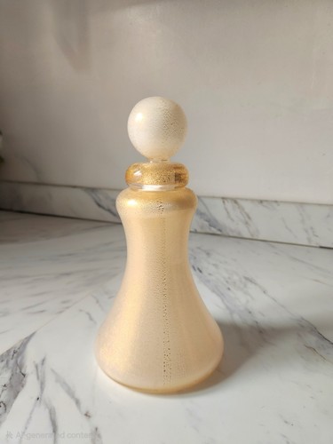Murano glass perfume bottle - glass,