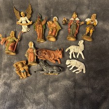 Vtg Mini Italian Nativity