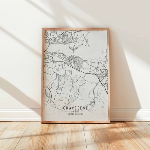 Gravesend kent uk poster - gravesend,