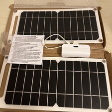 Waterproof Solar Panel – Portable USB Charger for Camping Hiking Mobile Device