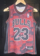 NBA Chicago Bulls #23 Vest Red/Black Jordan Logo Size XS