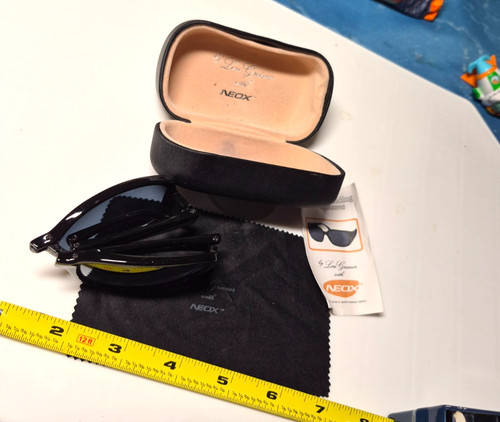 Folding black sunglasses neox - folding,