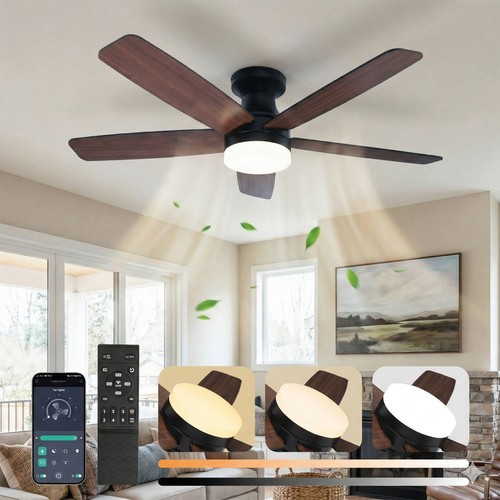 Dimmable led ceiling fan w - dimmable,