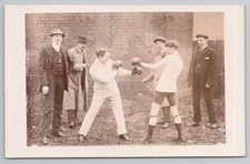 Edwardian Men Boxing Sparring