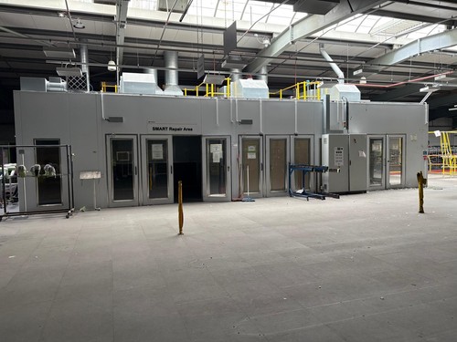 Unitech industrial spray booth - spray,