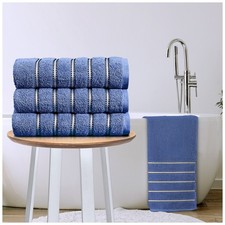 3pk Bromley Stripes Towel 100%