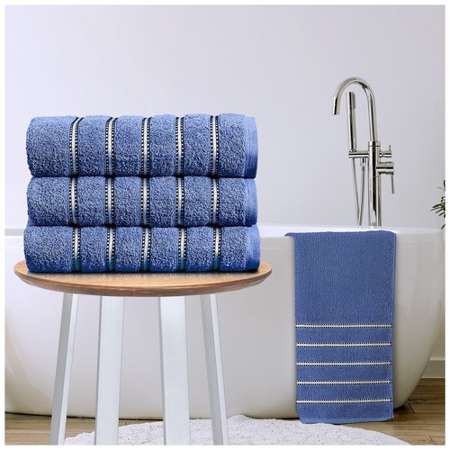 3pk bromley stripes towel - 3pk,