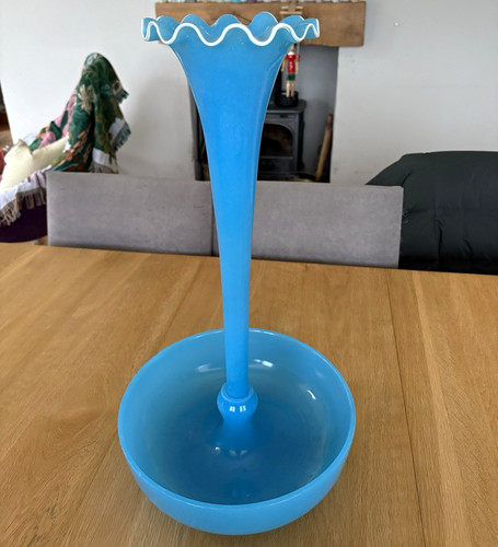 Xxl victorian opalescent blue - victorian,