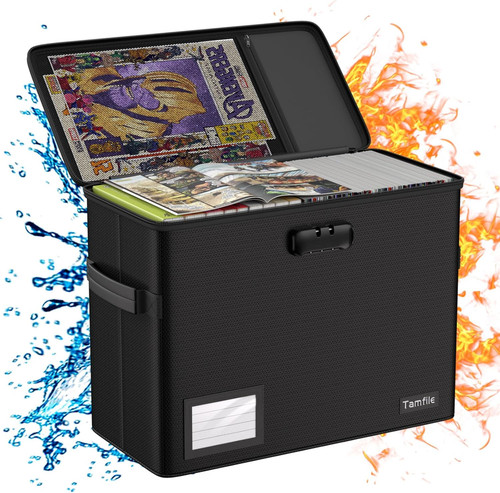 Fireproof comic book storage - fireproof,
