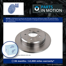 2x Brake Discs Pair Solid fits