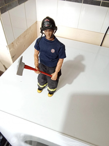 Scale firefighter uniform - scale,