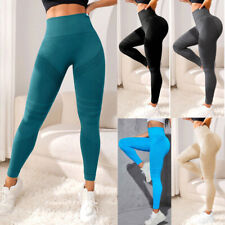 Women High Waist Gym Leggings Fitness Sports Running Ladies Workout Yoga Pants