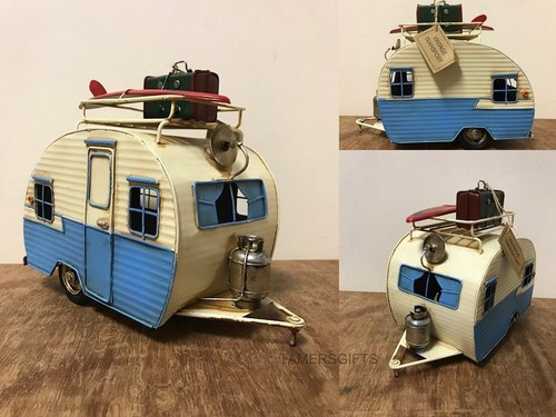 Vintage effect metal tin cream - tin,