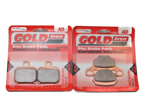 Brake pads front rear - &,