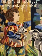 Vintage Completed Tapestry