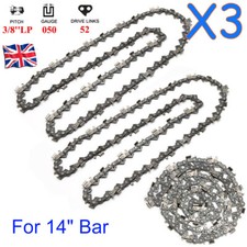 3x 14" Chainsaw Chain for