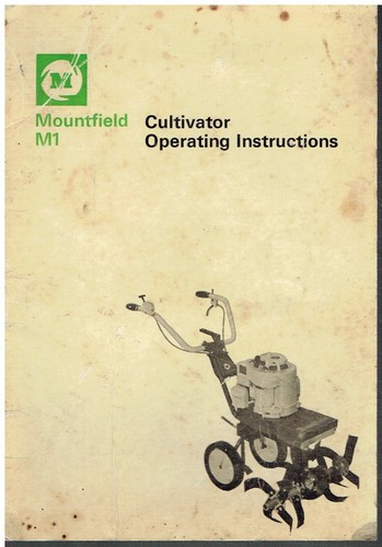 Mountfield cultivator - mountfield, m1