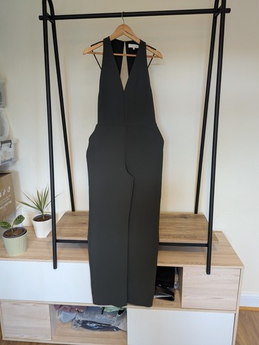 Reiss bottle green jumpsuit