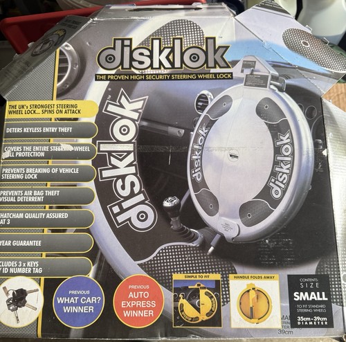 Disklok steering wheel - disklok, lock