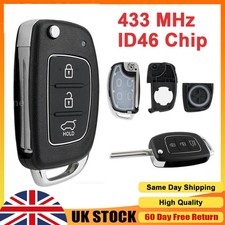 3 Button Remote Flip Key Fob