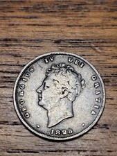 1825 King George IV Silver
