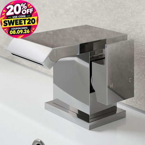 Waterfall basin mixer tap - waterfall,