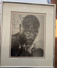Marvelous Marvin Hagler Signed