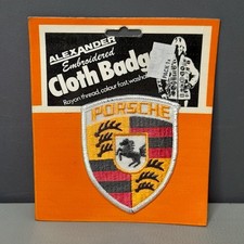 VINTAGE PORSCHE Patch Badge
