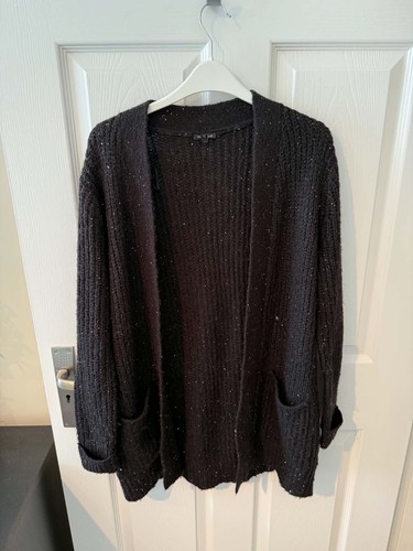 River island black sequin - sequin, knit
