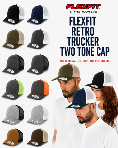 Flexfit f6606t retro trucker - retro,