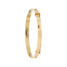 Expander Bangle 9ct Gold Baby