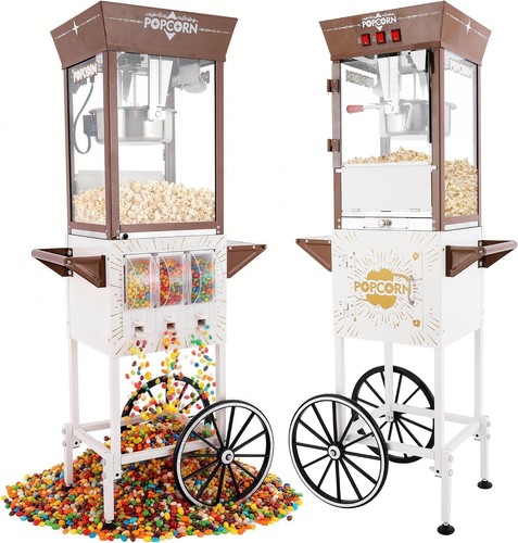 12oz retro popcorn machine - 12oz,