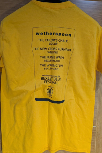 Wetherspoons camra t - ,