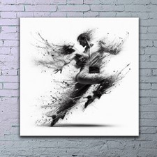 Dynamic Abstract Black & White