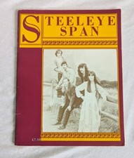 Rare  Steeleye Span 1972 Songbook  Sheet Music To See The King/Ten Man Mop