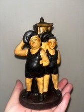 Laurel and Hardy figurine.